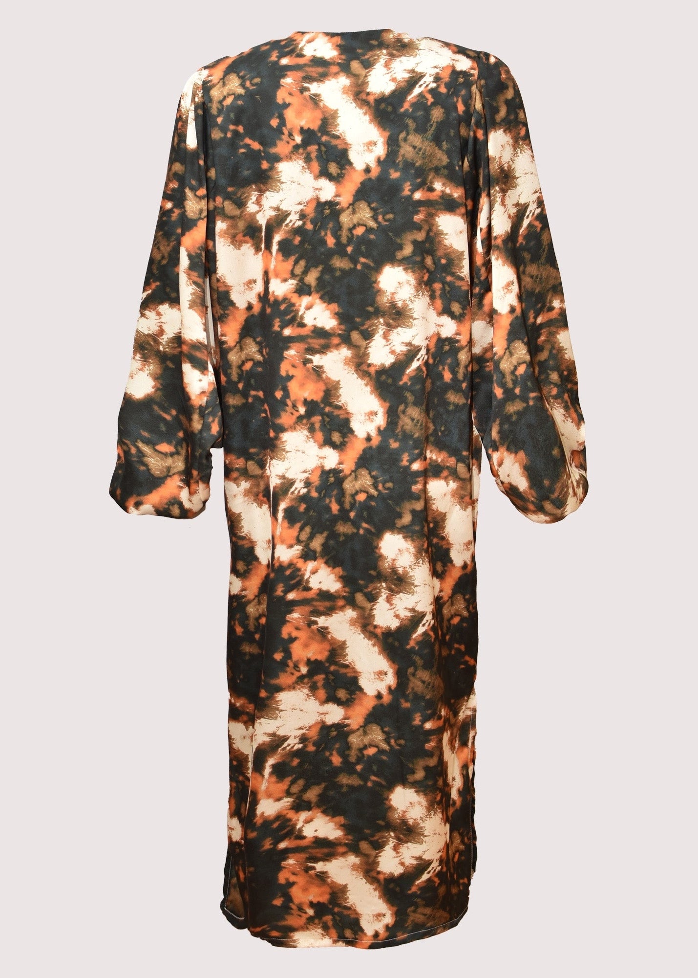Anissa Soft satin tunic dress