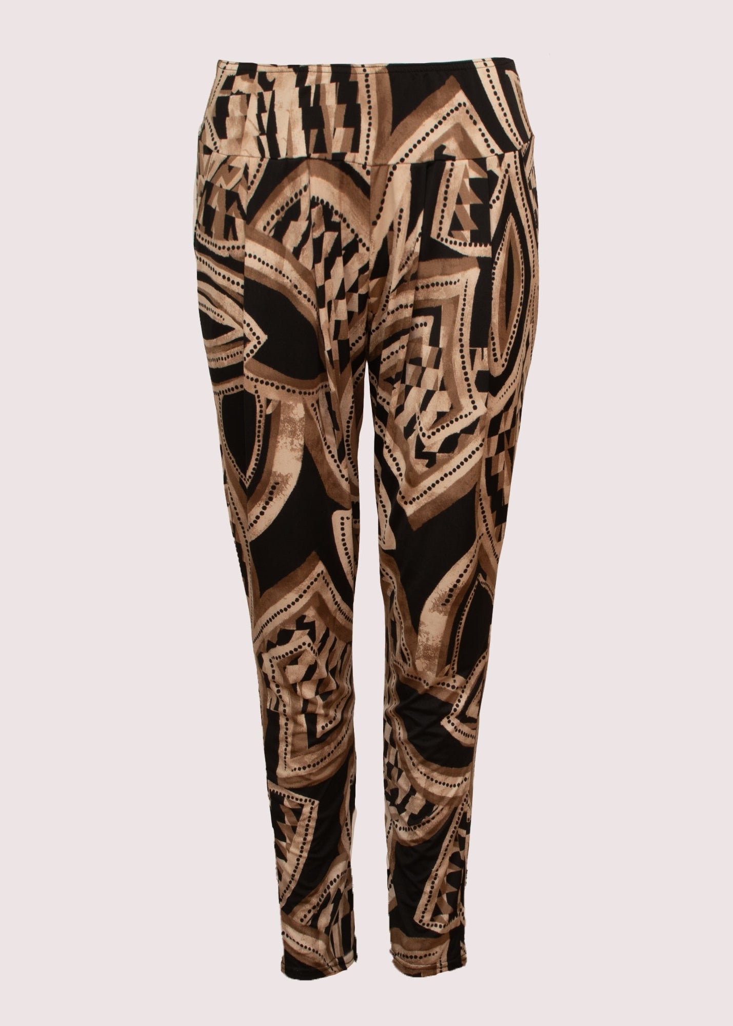 Bandol French crepe printed trouser