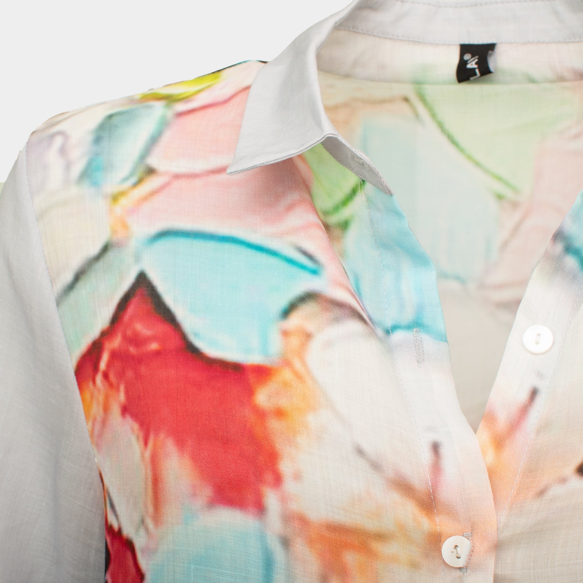 Amber linen tunic shirt