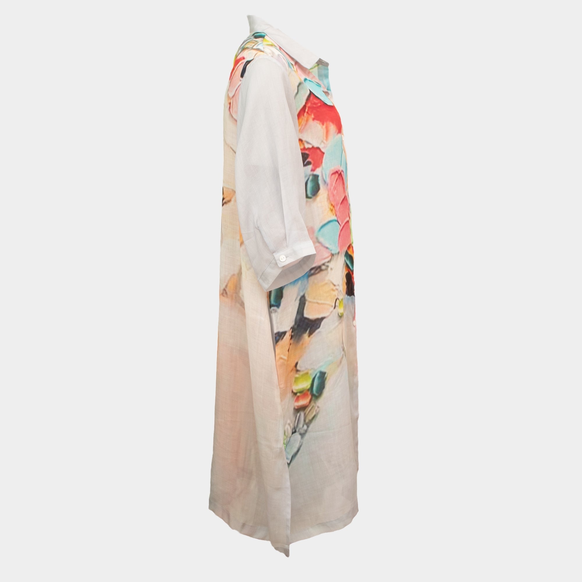 Amber linen tunic shirt