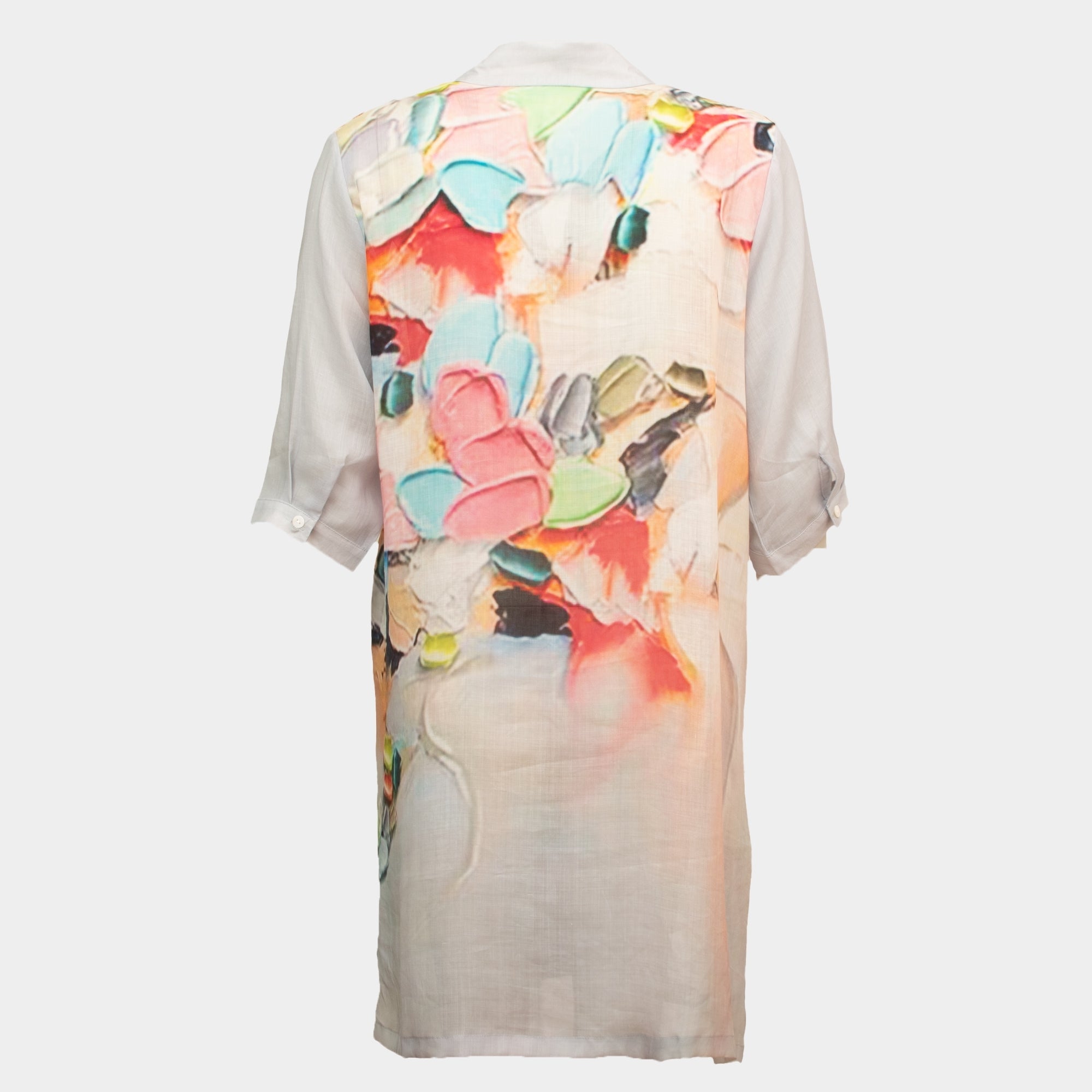 Amber linen tunic shirt