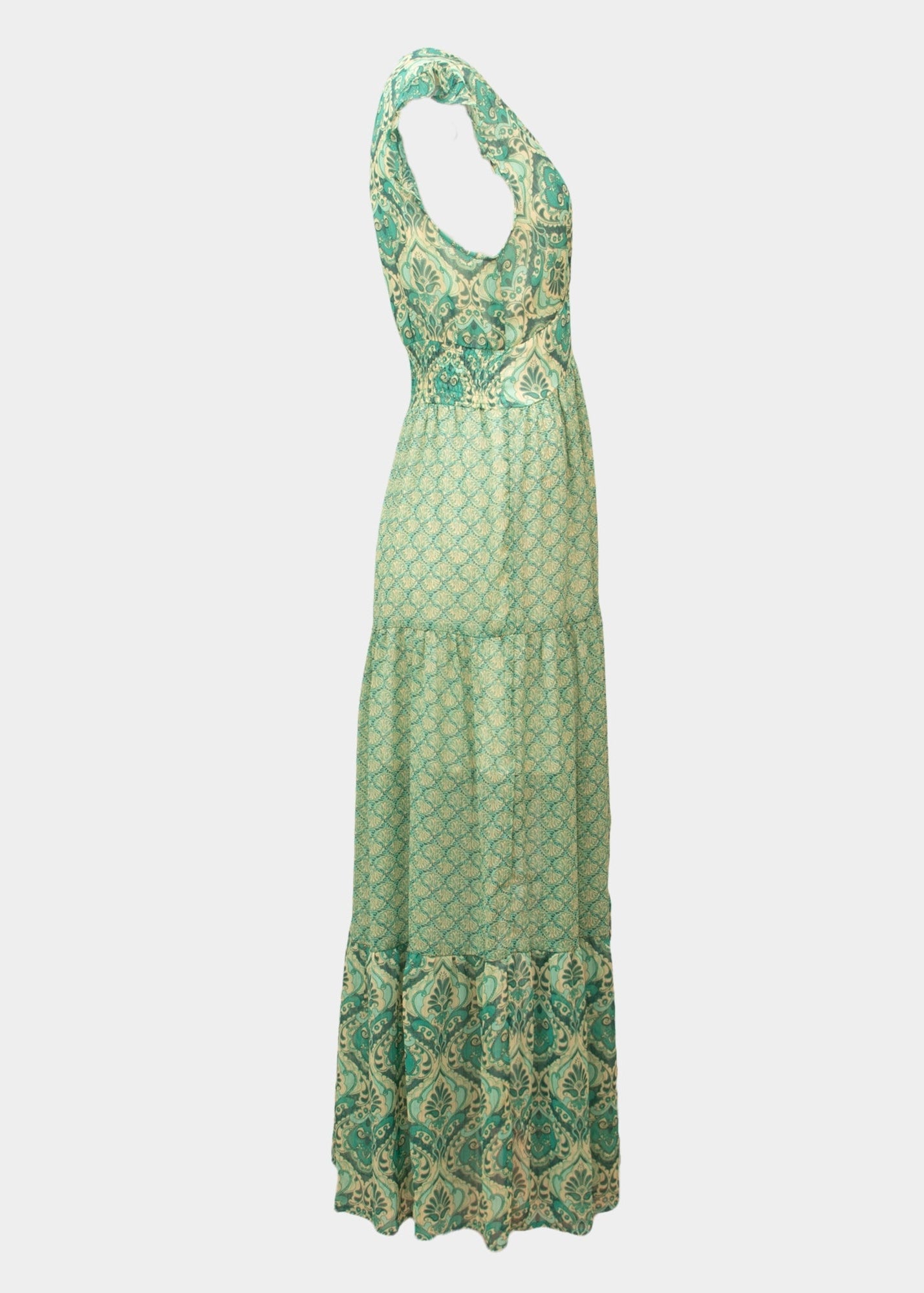 Ellis - Paisley chiffon maxi dress