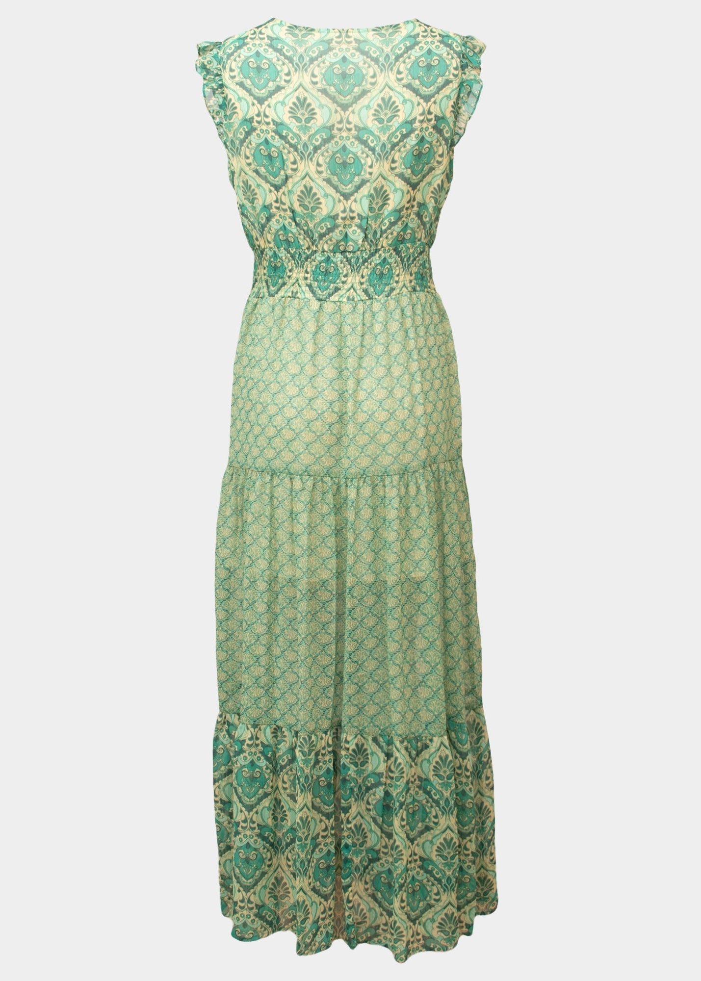 Ellis - Paisley chiffon maxi dress