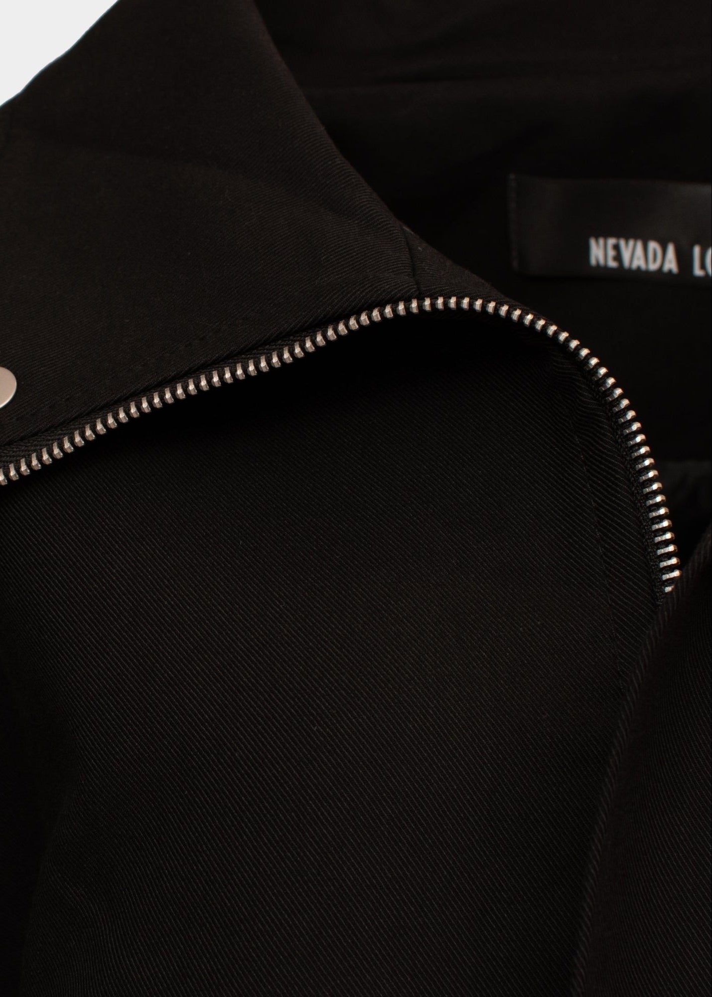 Eida black relaxed fit bomber jacket