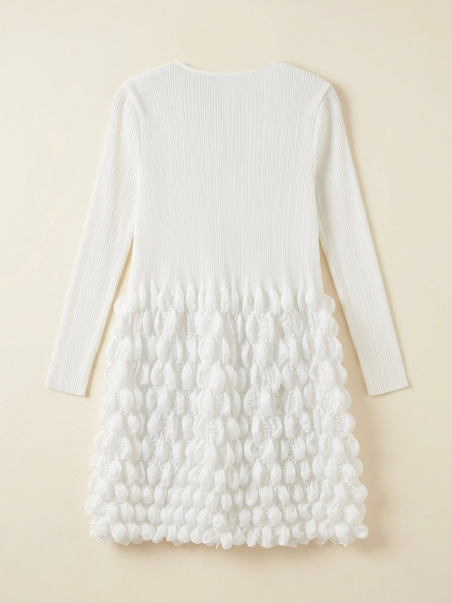 Marsha - Bubble pleat midi jacket