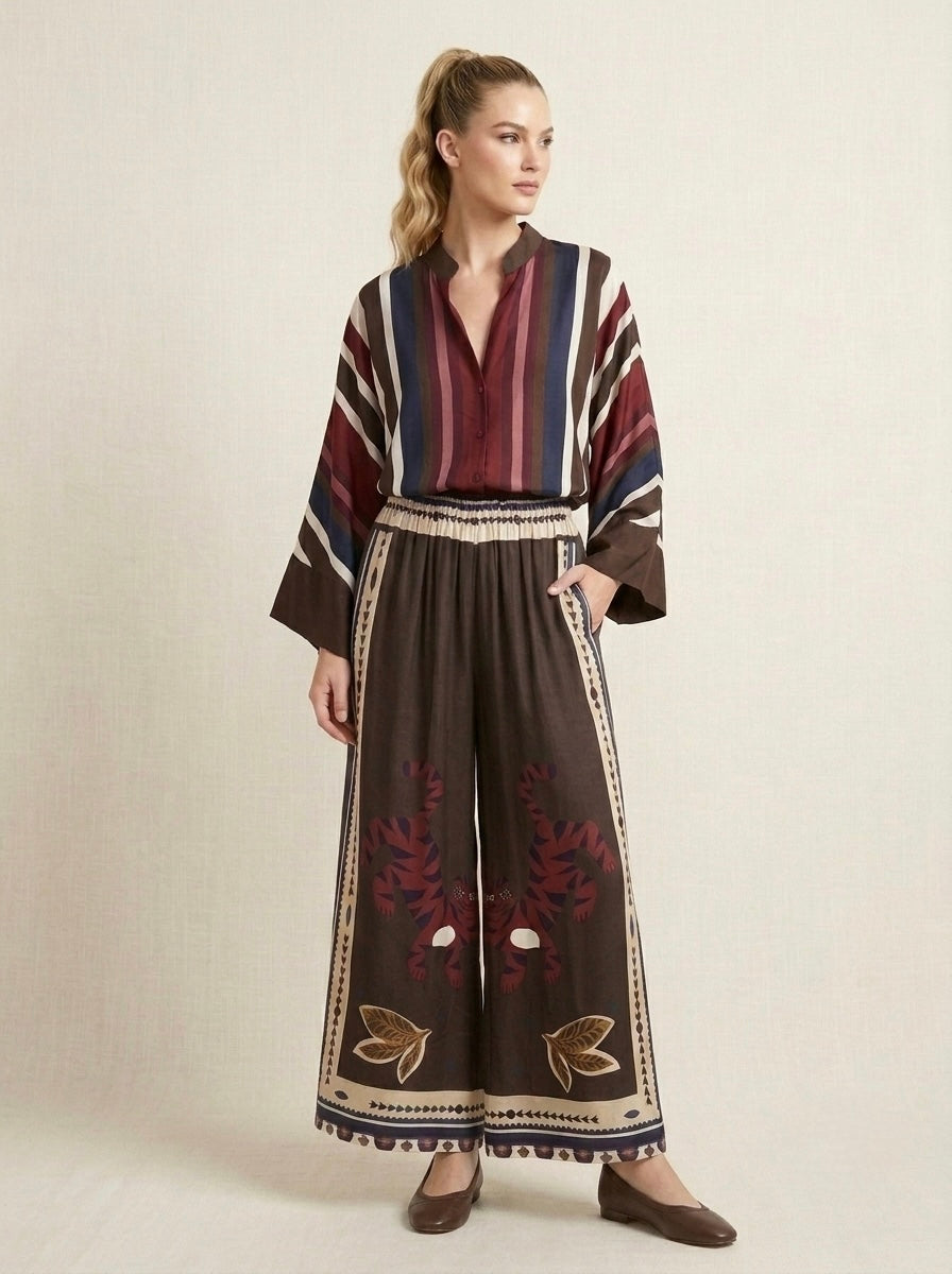 Amba - Printed trouser