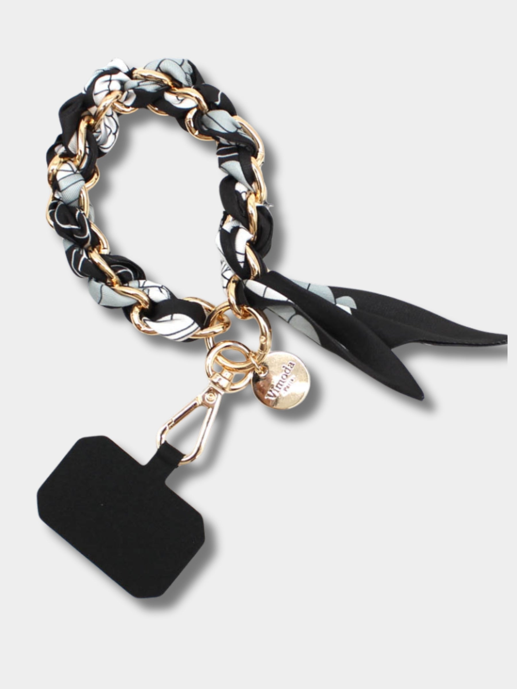 Jessie - Scarf print phone wrist strap