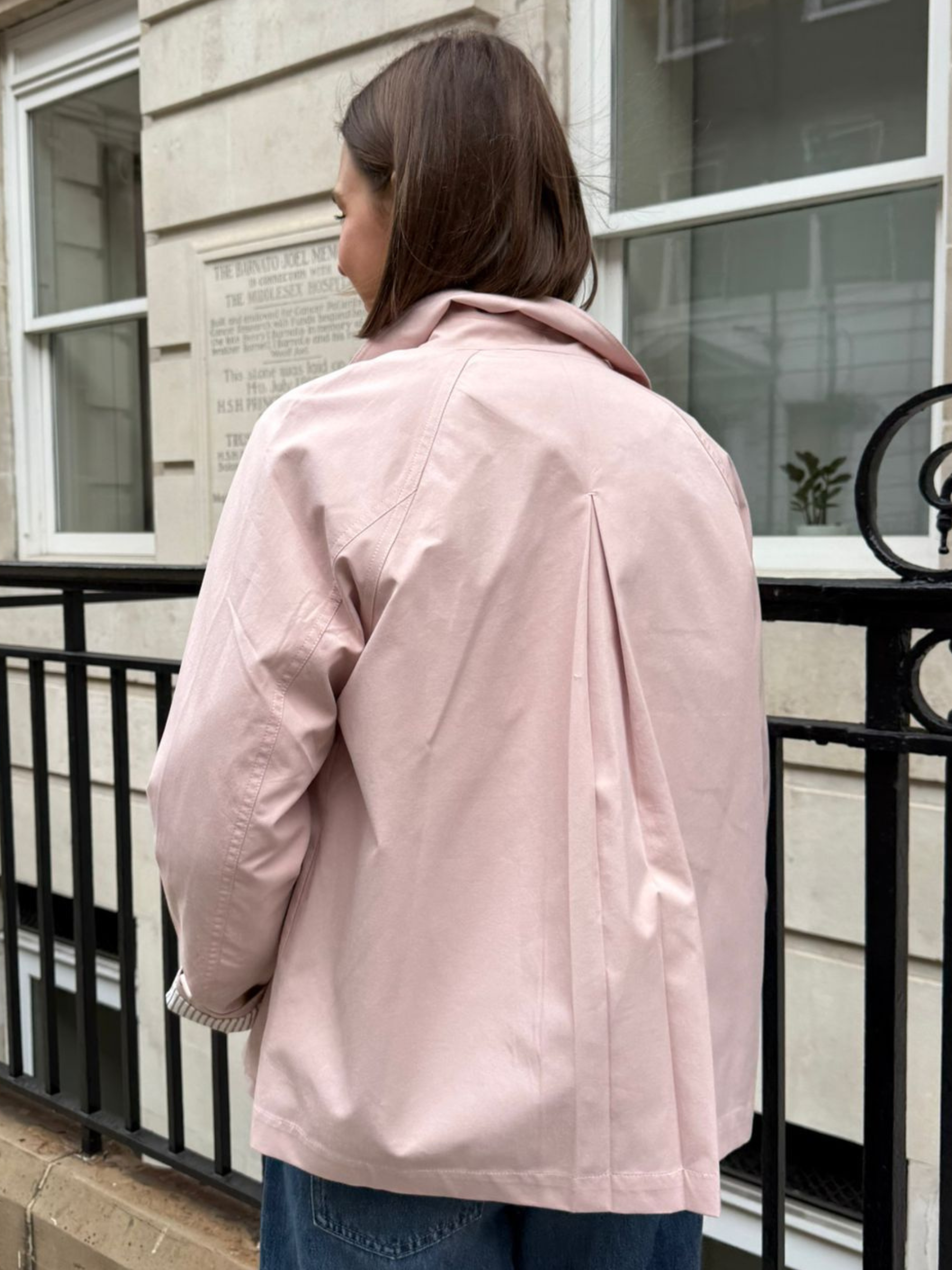 Stephanie - A line cotton jacket