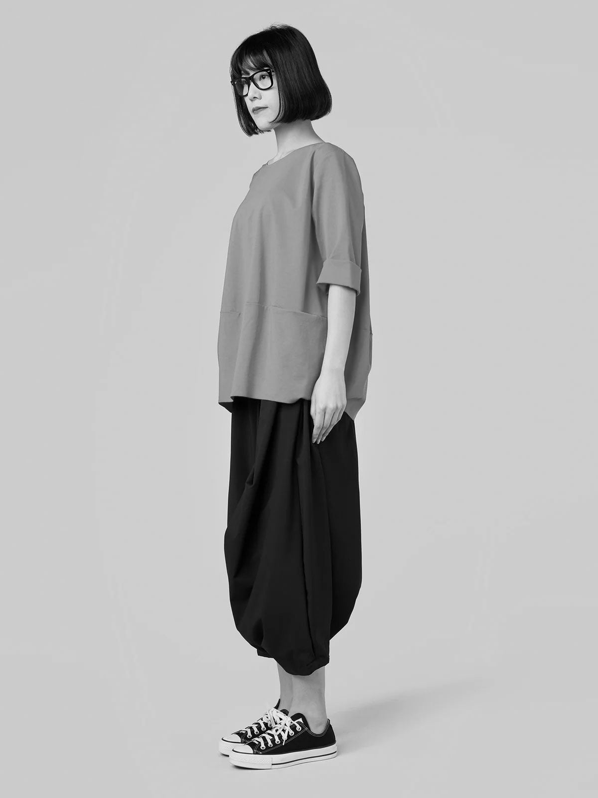 Robbie - Pintuck harem trouser