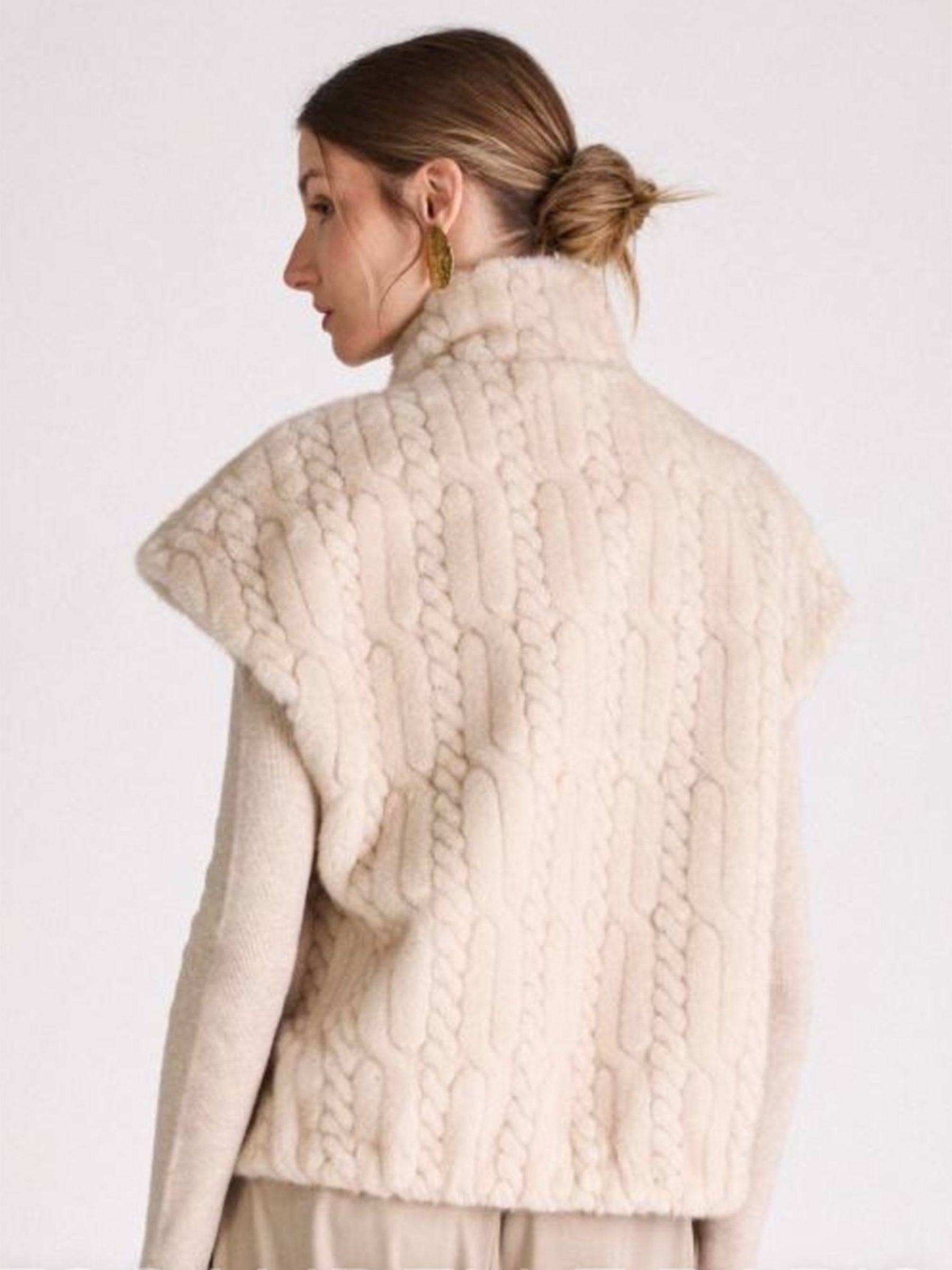 Amanda - Faux fur gilet
