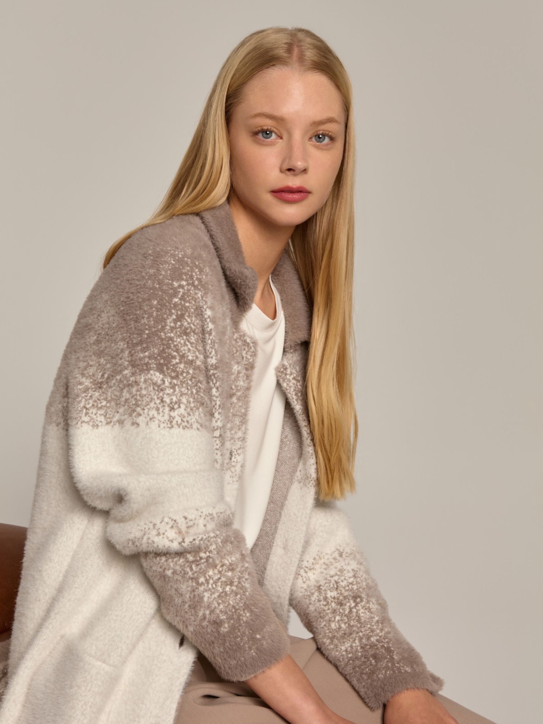 Stella - Printed cardigan