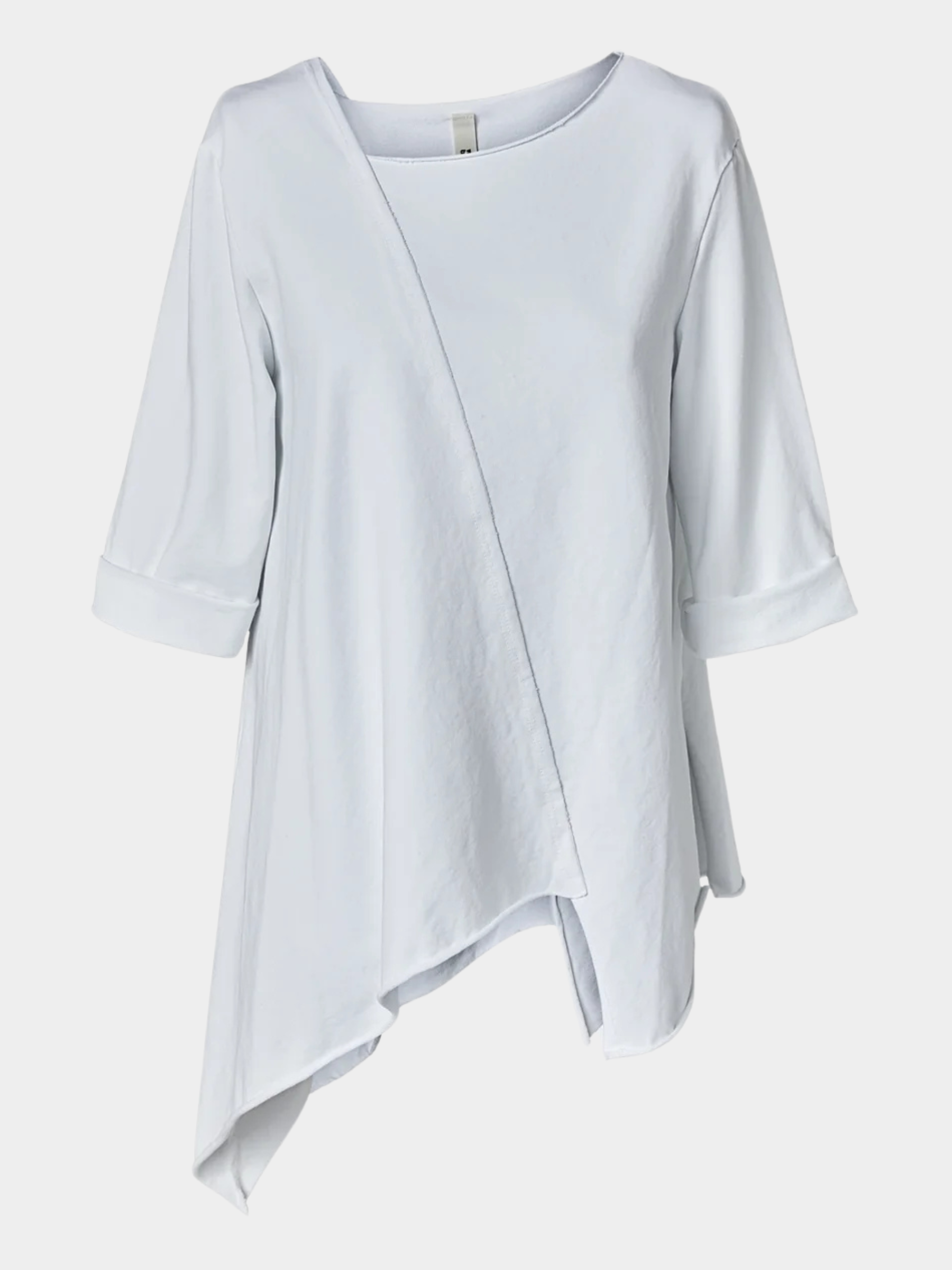 Lilibet - Asymmetric raw edge top