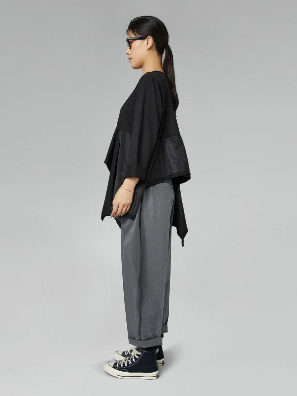 Hailey - Raggy hem top