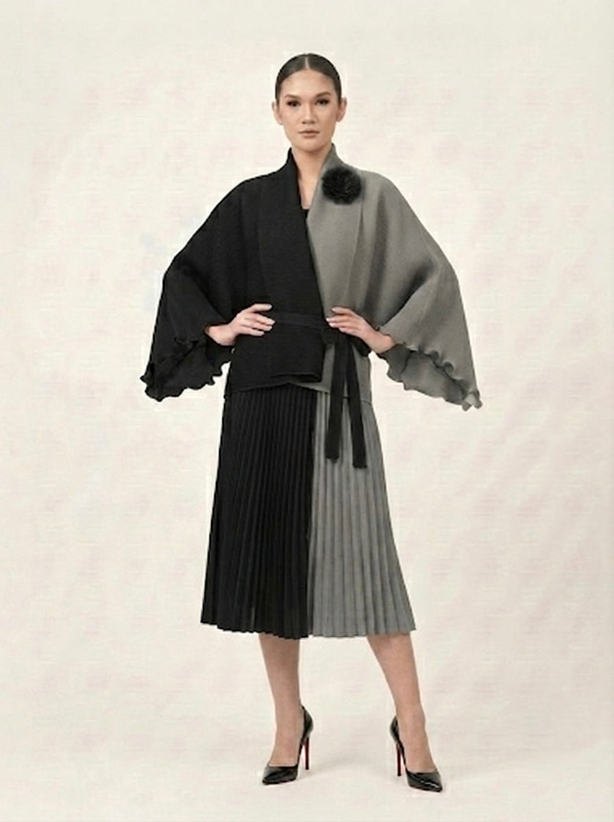 Felicity - Pleat jacket & skirt