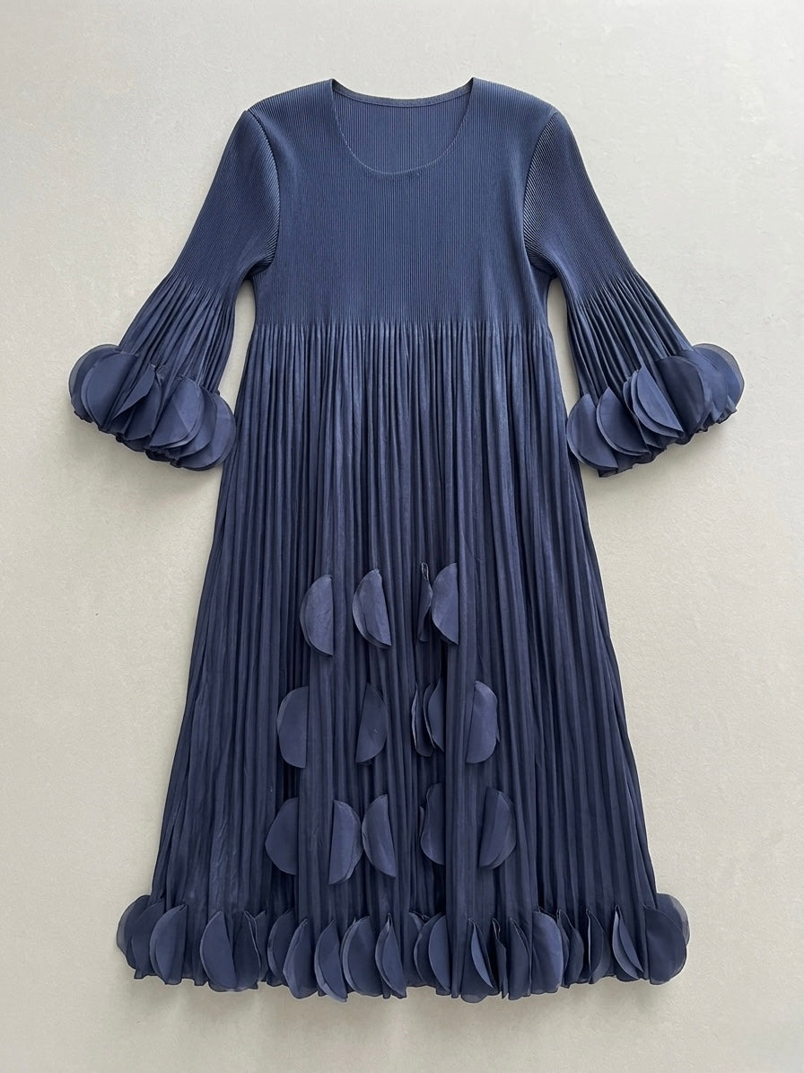 Ria ruffle pleated dress_(1)