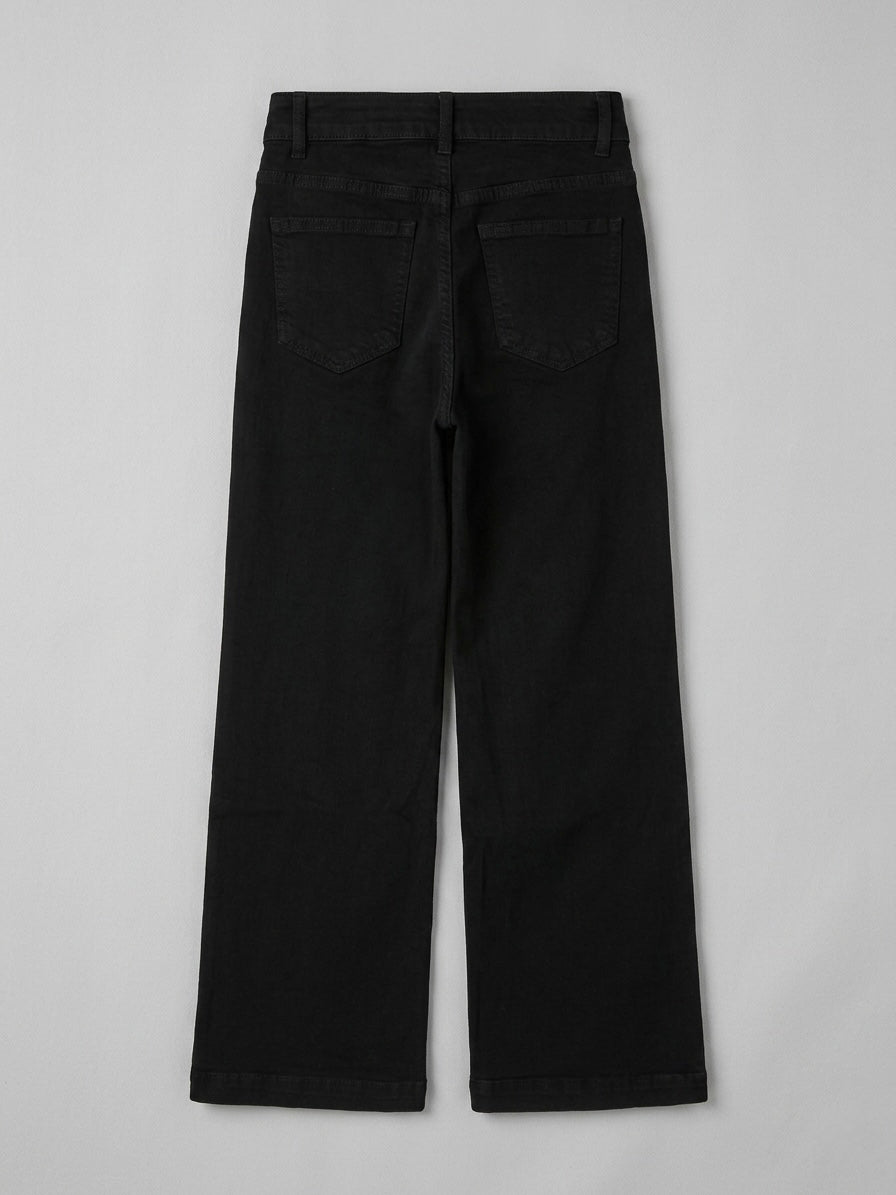 Doreen - Military button front jeans