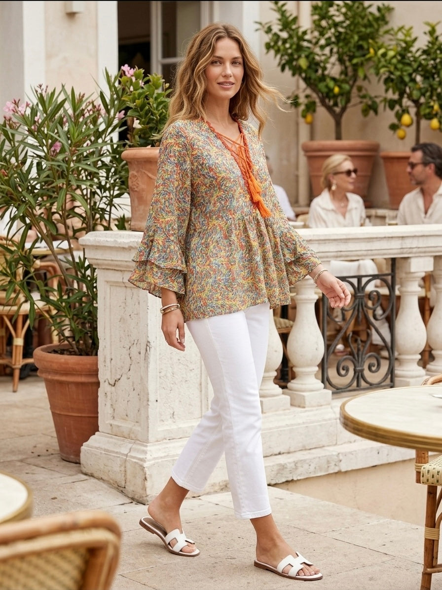 Shana chiffon top
