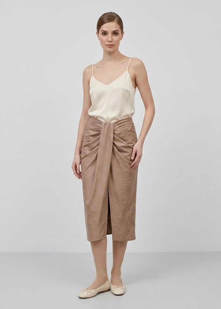 Jagger Soft pleather skirt