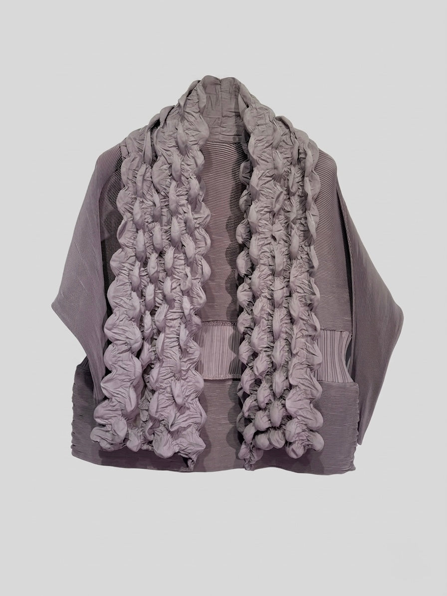 Marsha - Bubble pleat jacket