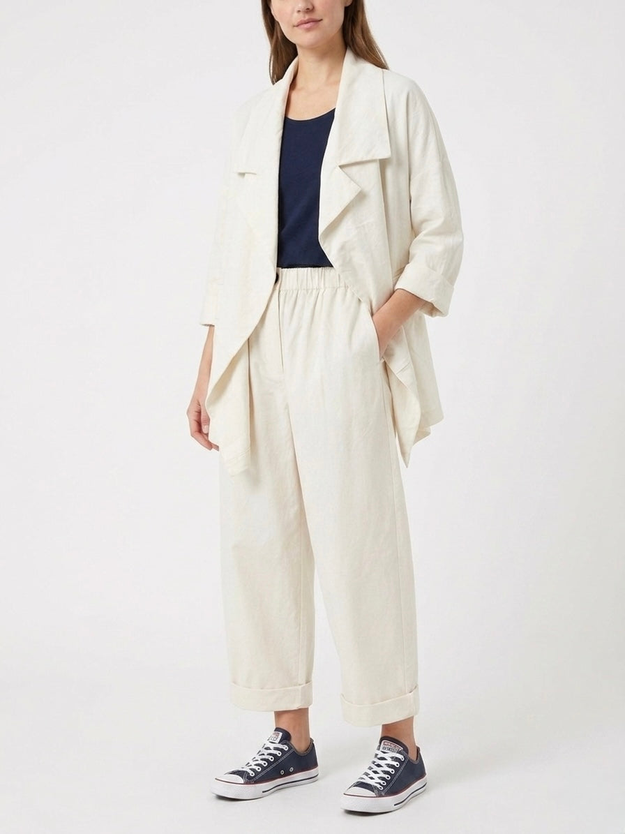 Ivana - Side drape jacket
