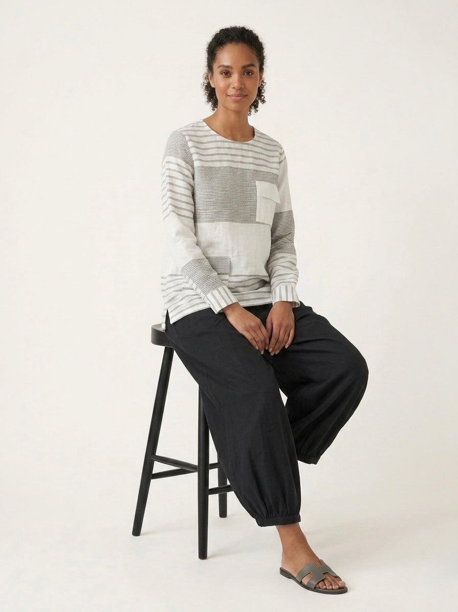 Alma - Striped blouse