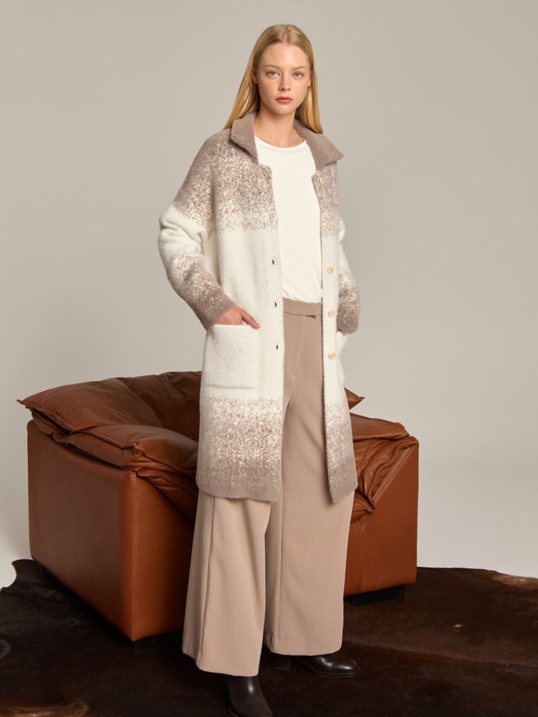 Stella - Printed cardigan