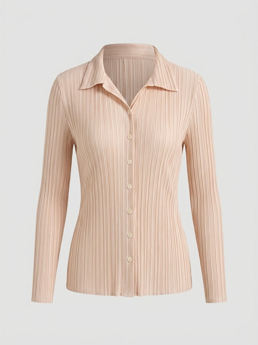 Logan - Pleated shirt