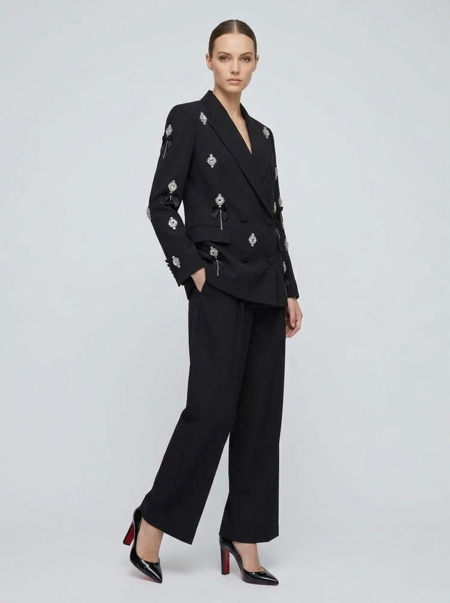 Lizzie - Diamante embellished jacket