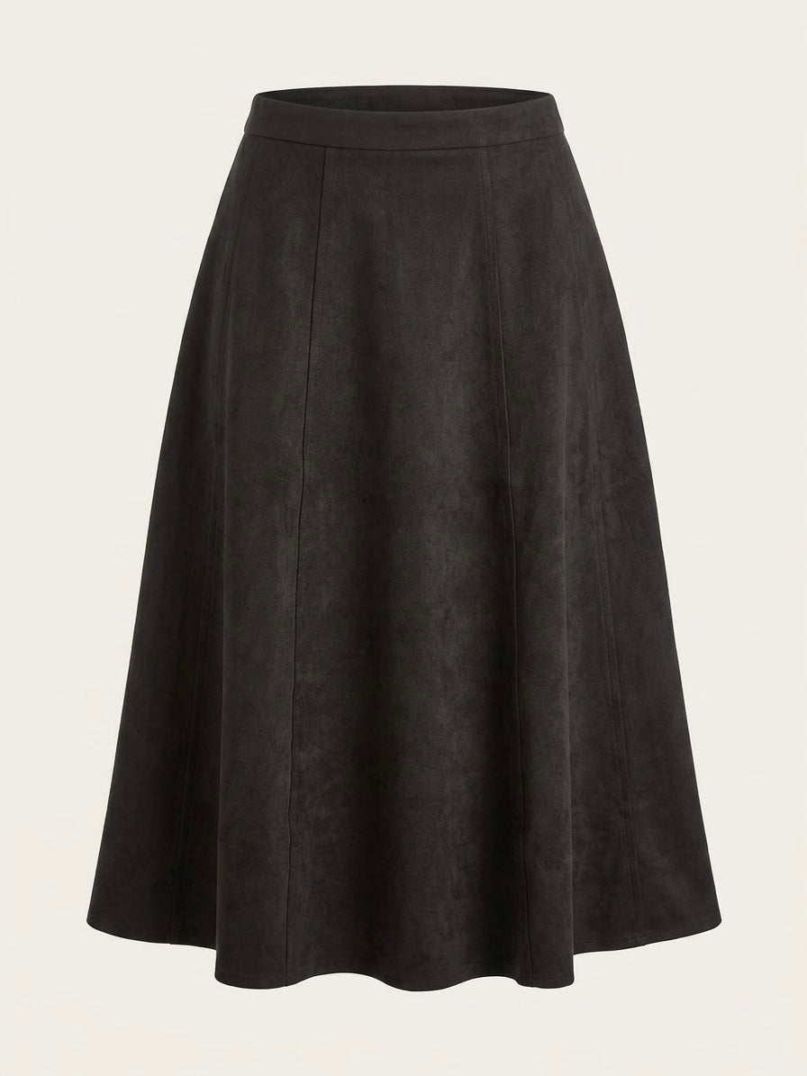 Hadley - Suedette skirt