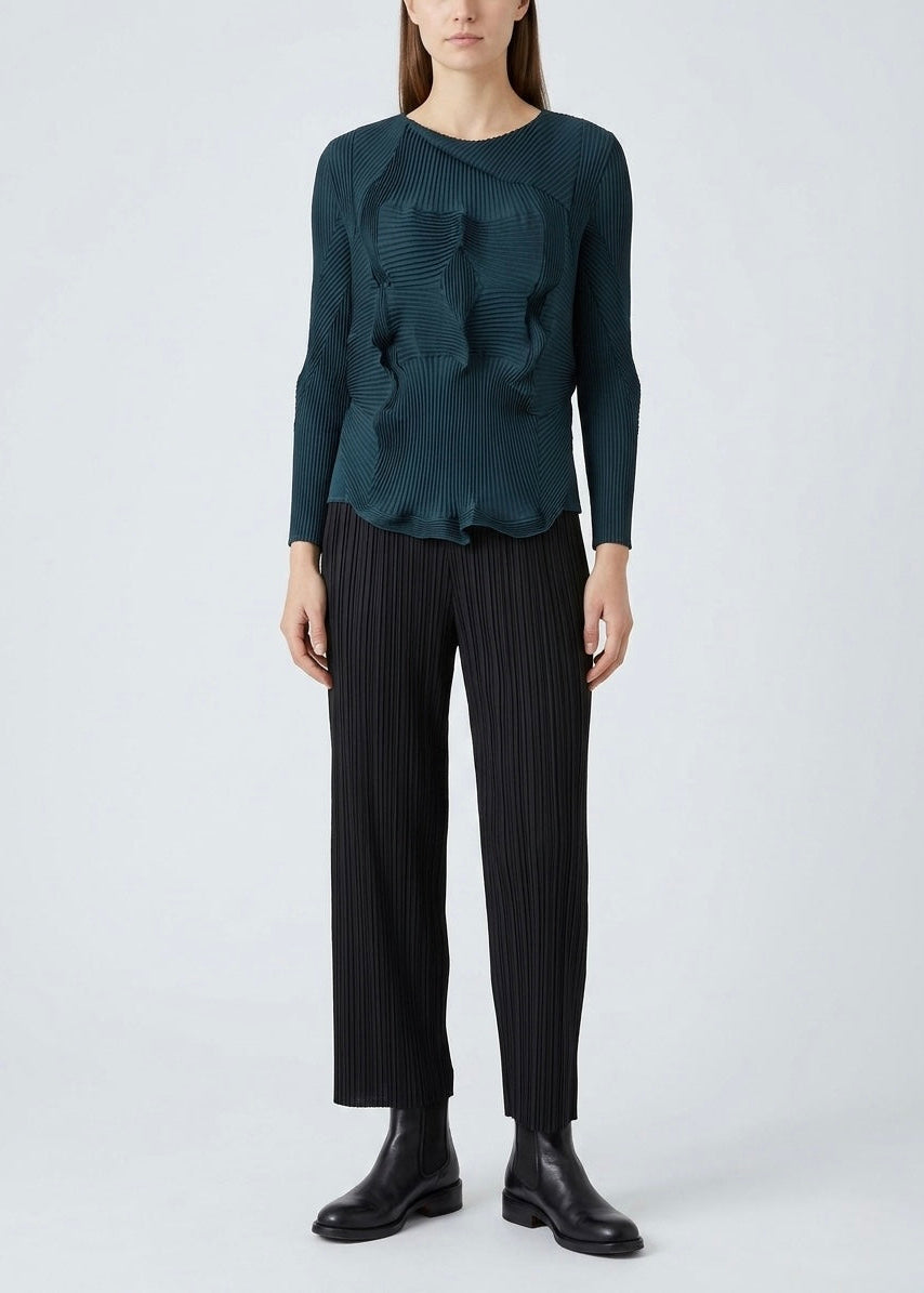 Lucky Origami pleated top