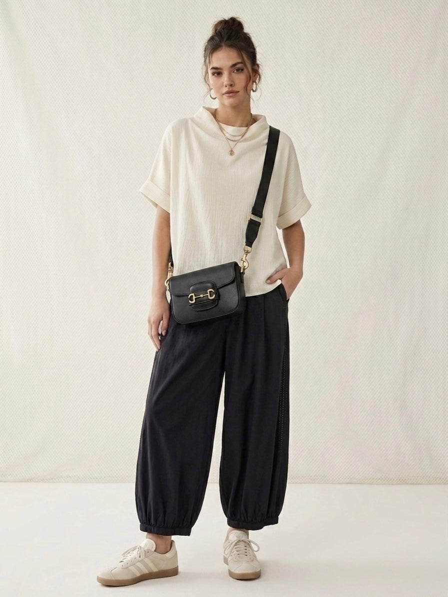 Helena - Horseshoe buckle bag