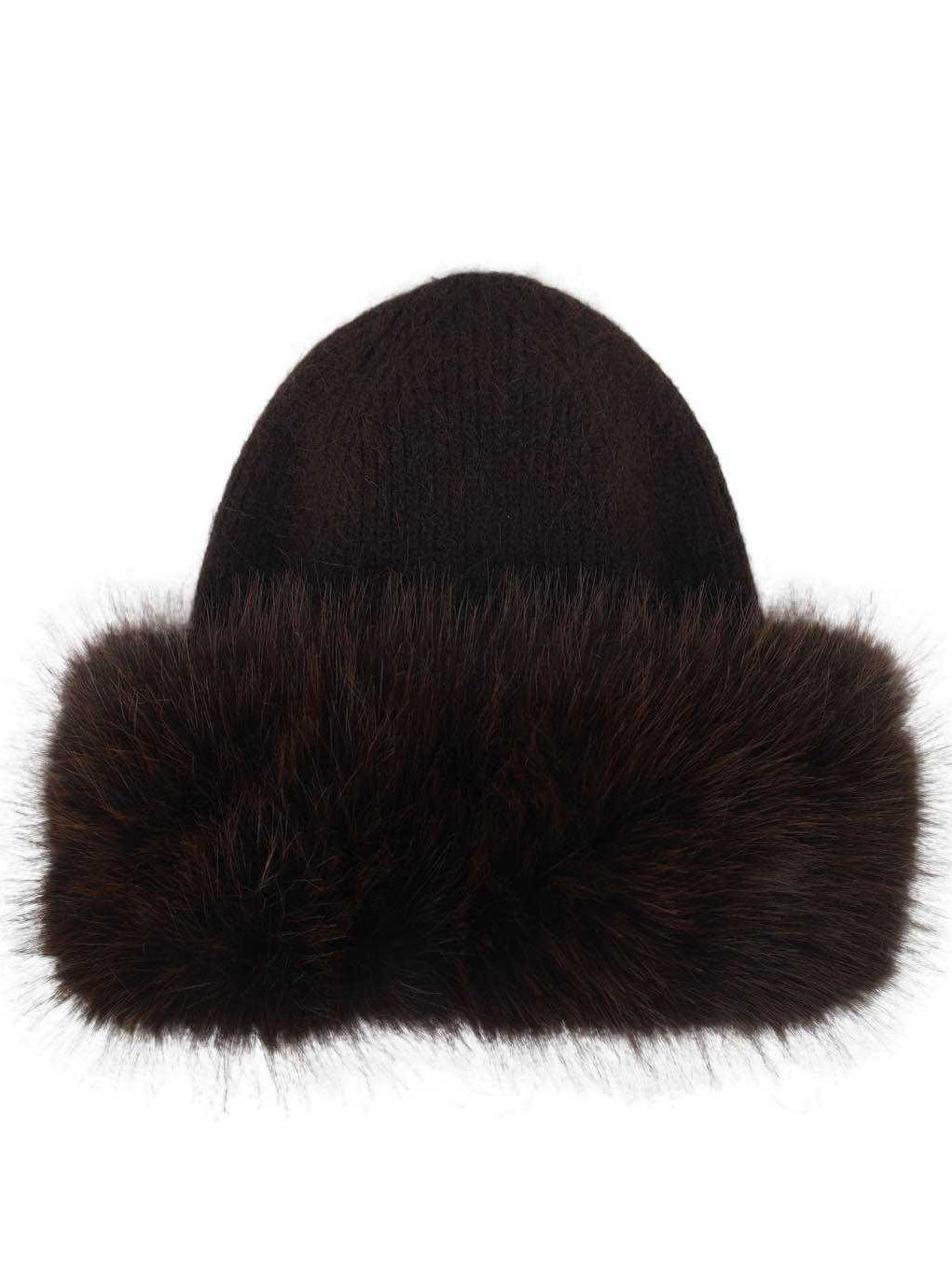 Hanna - Faux fur trimmed hat