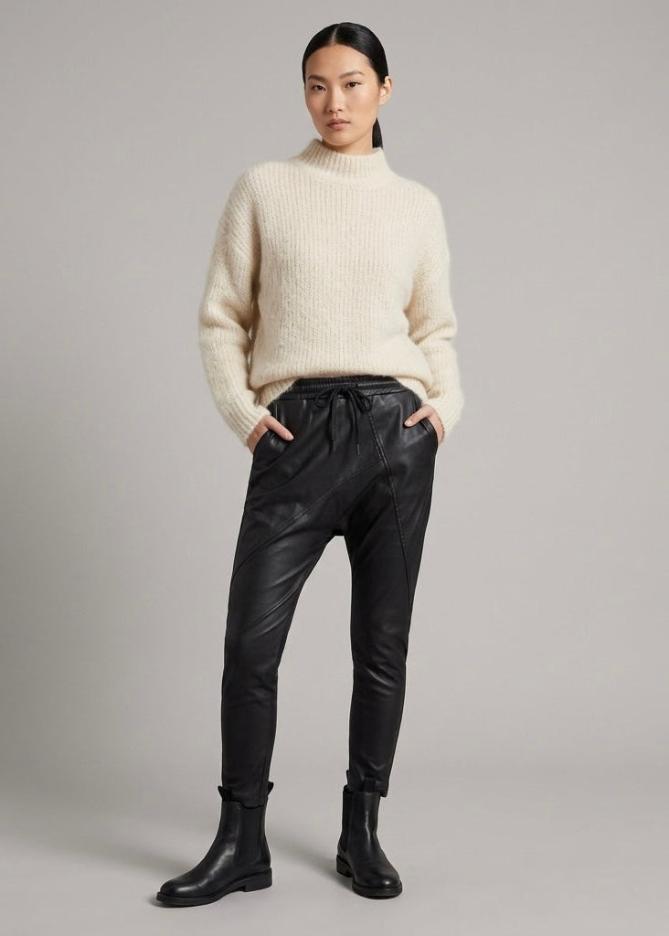 Macy -  Pleather trouser