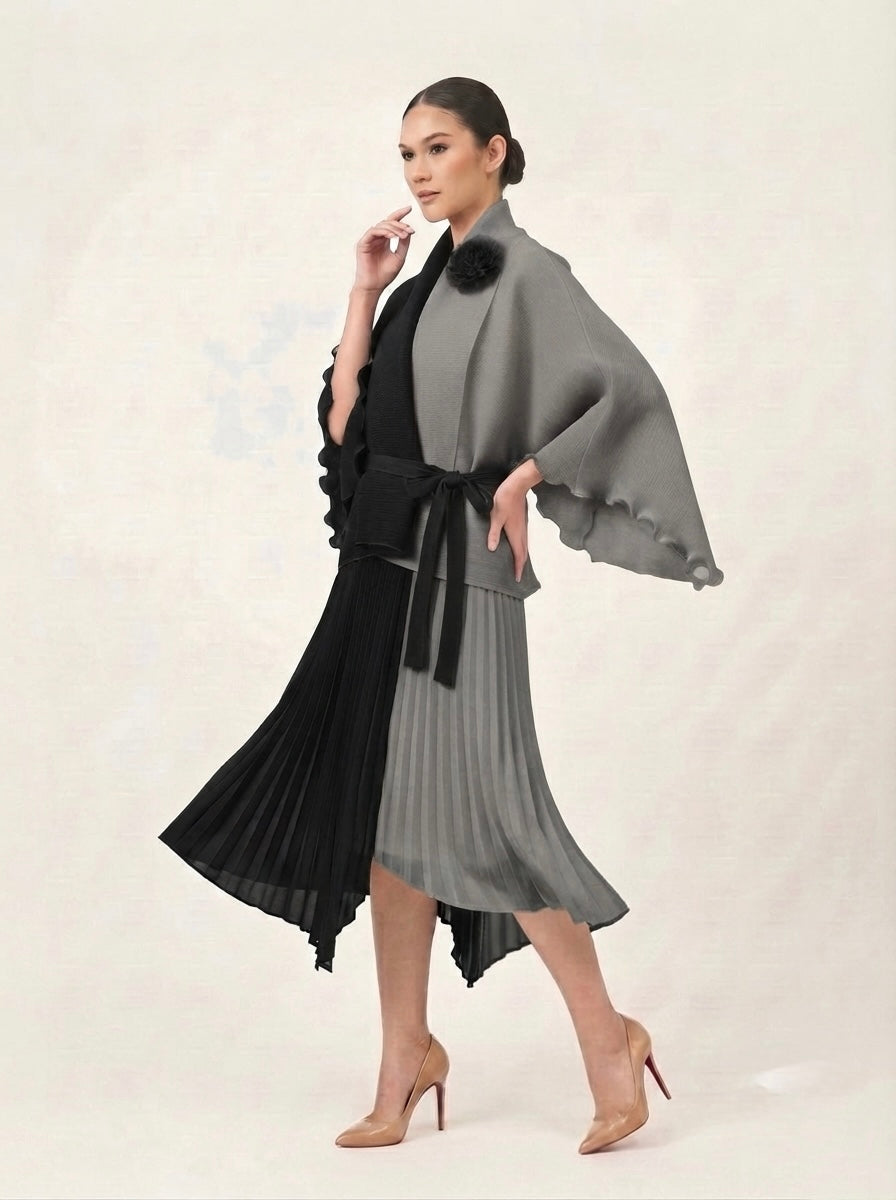 Felicity - Pleat jacket & skirt