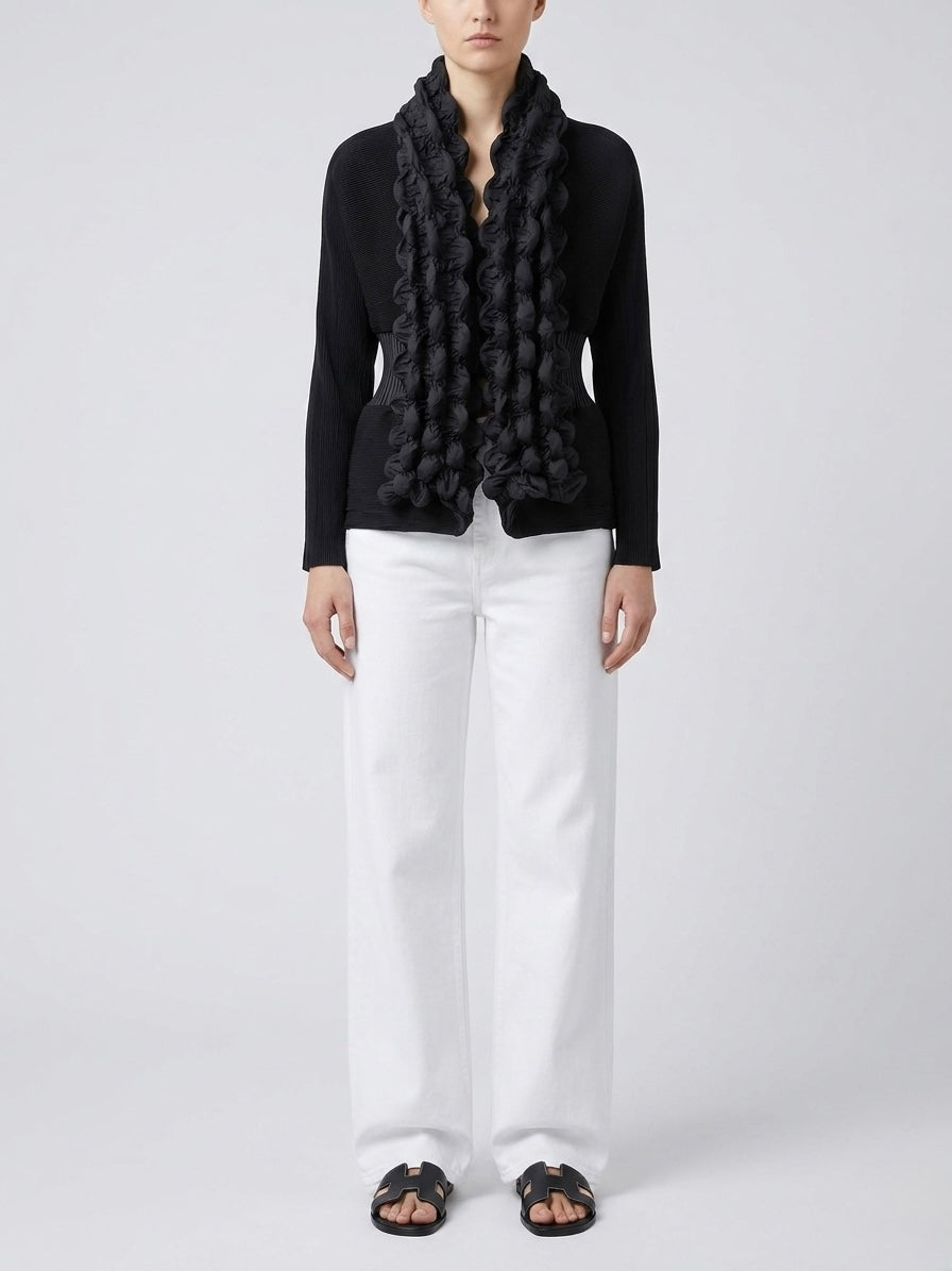 Marsha - Bubble pleat jacket