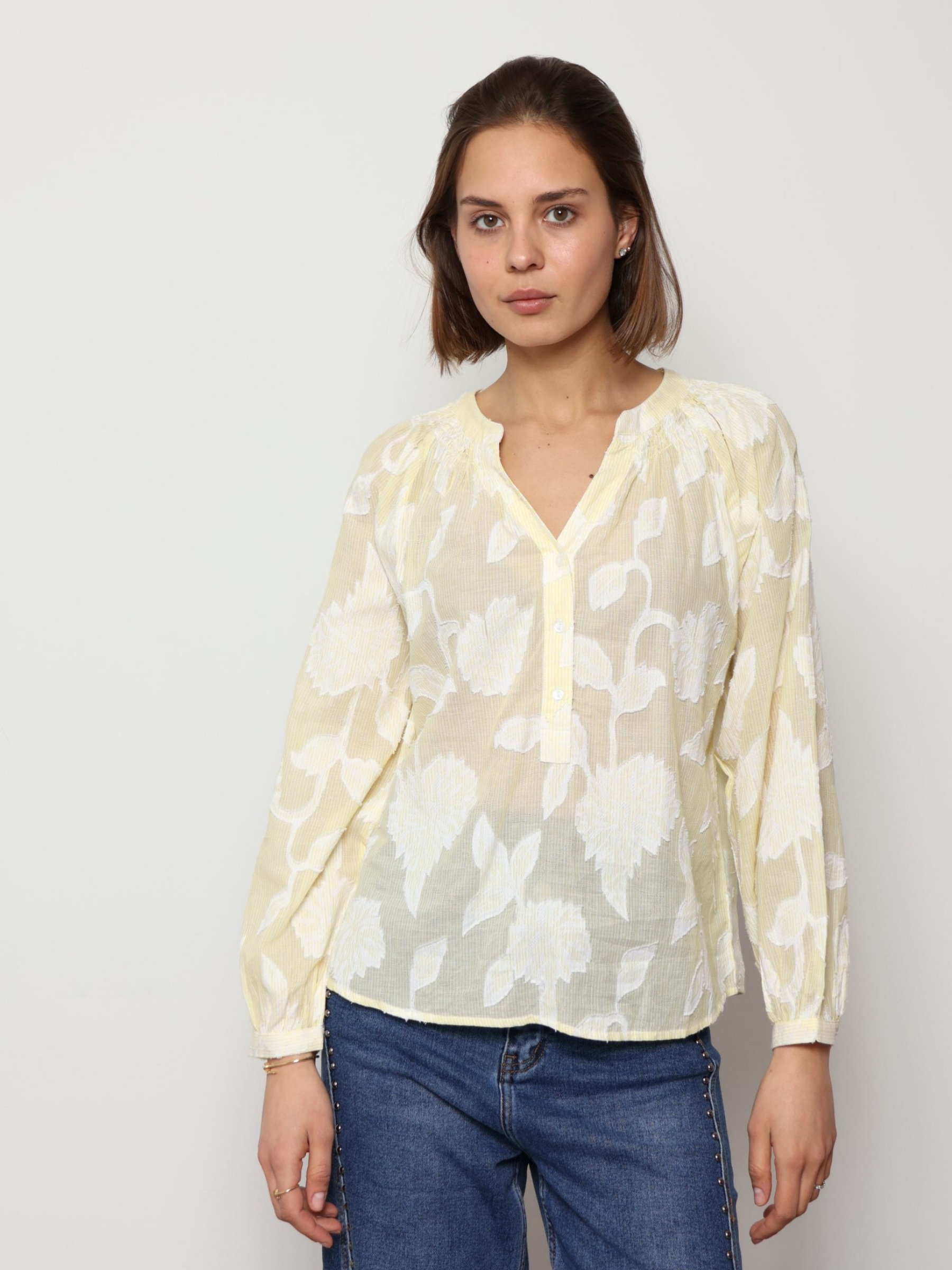 Paloma - Soft stripe blouse