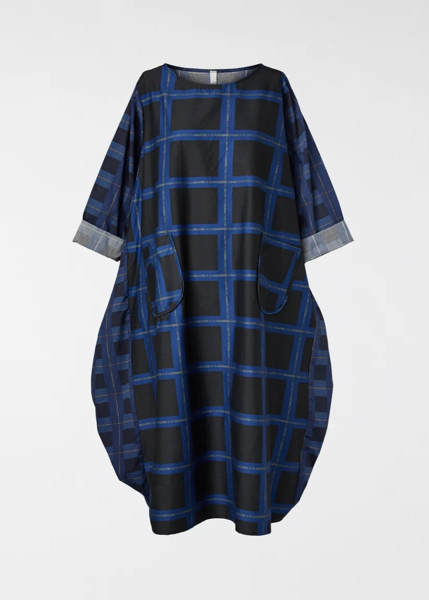 Maria - Oversized check dress
