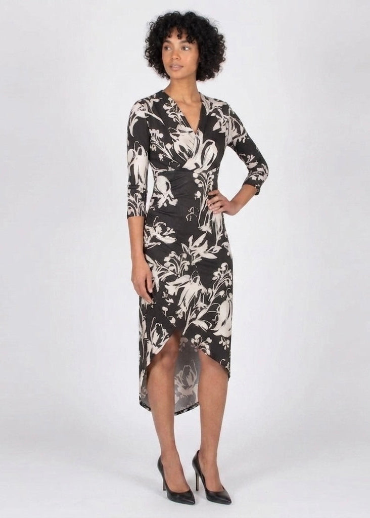 Tayler Printed wrap dress