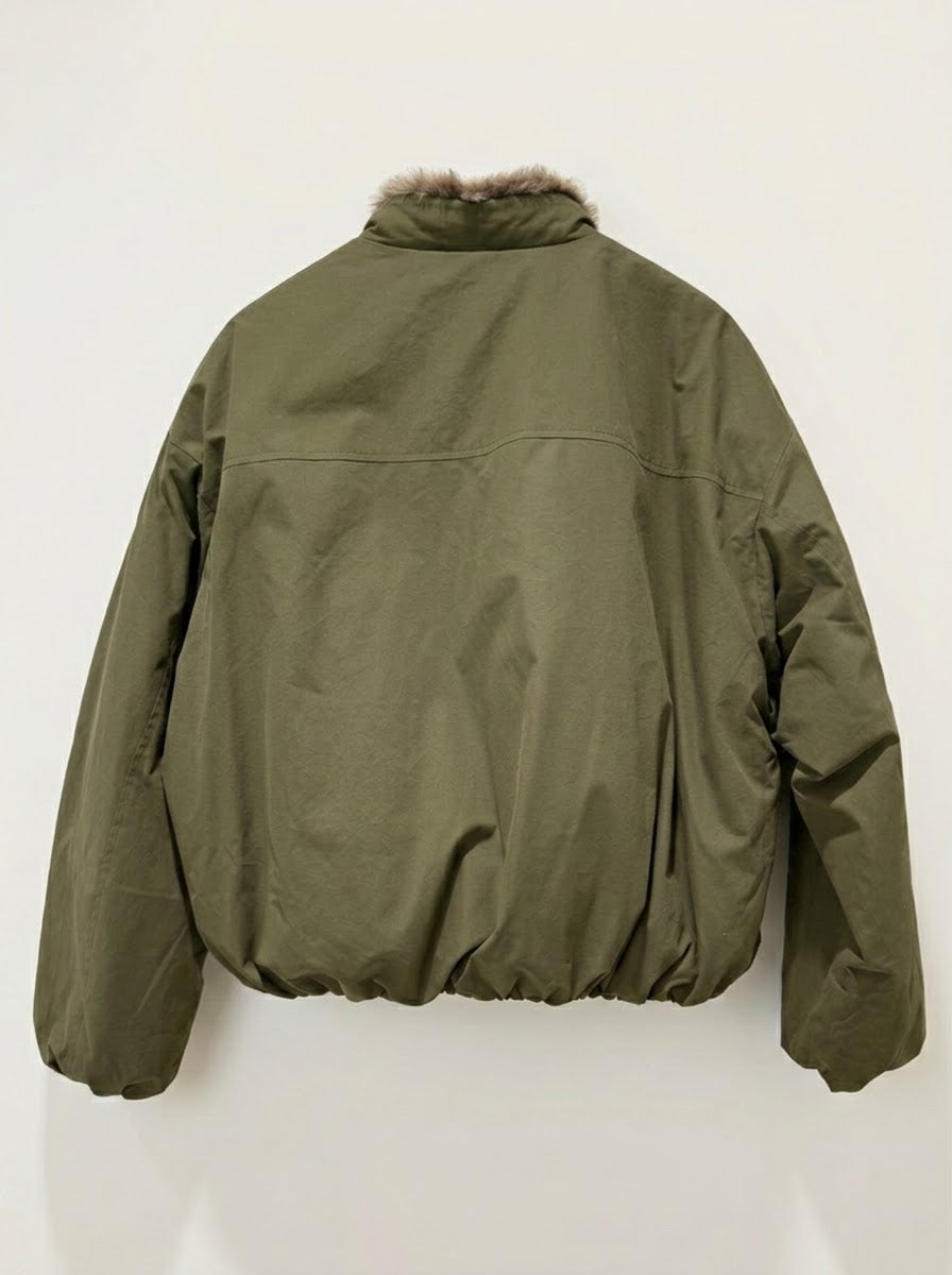 Keera - Fur trim bomber jacket