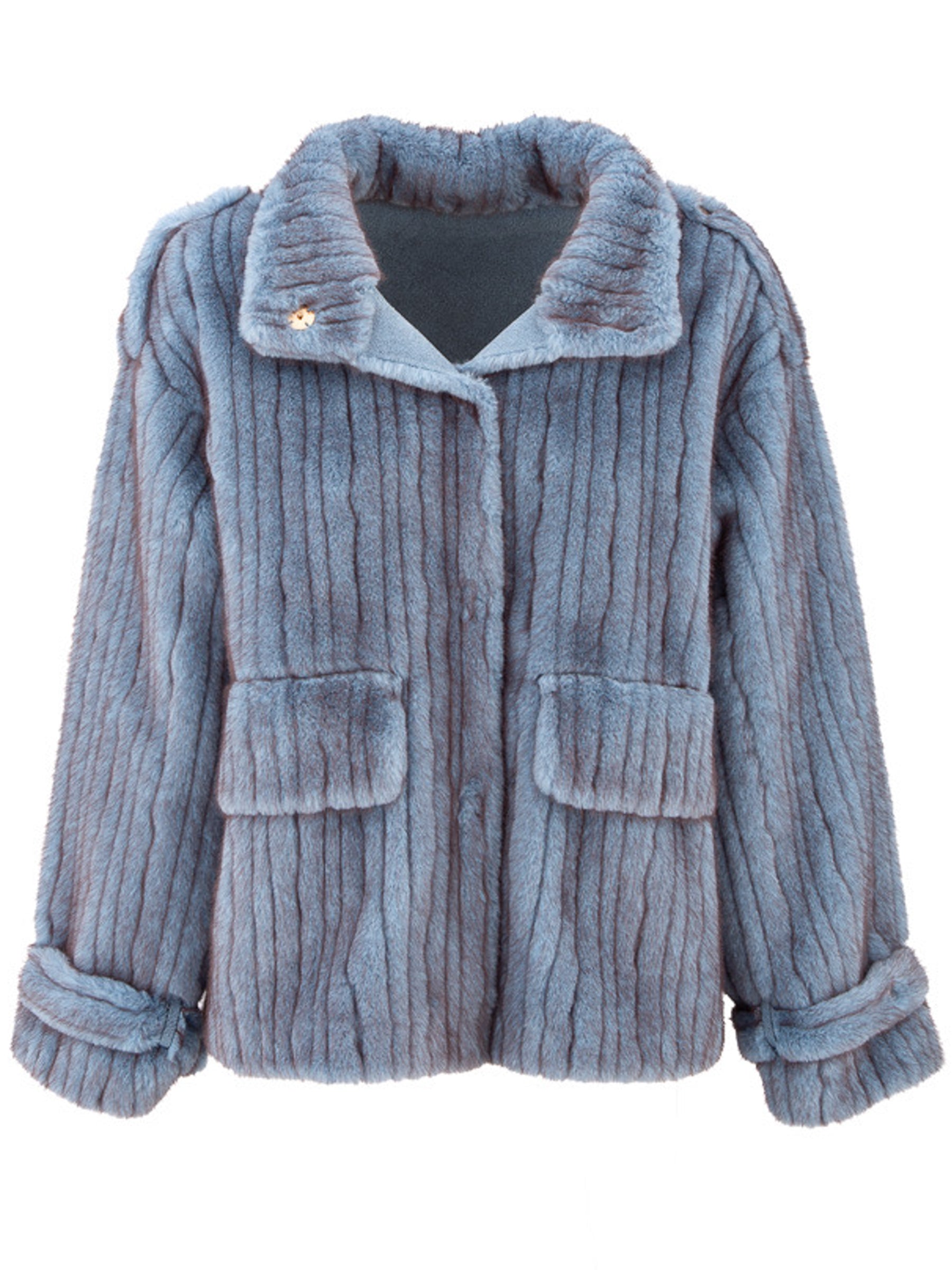 Alexi - Faux fur lapel jacket