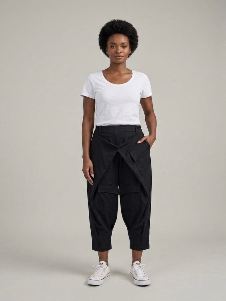 Nicola - Cargo wrap trouser