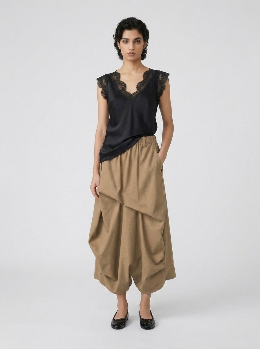Robbie - Pintuck harem trouser