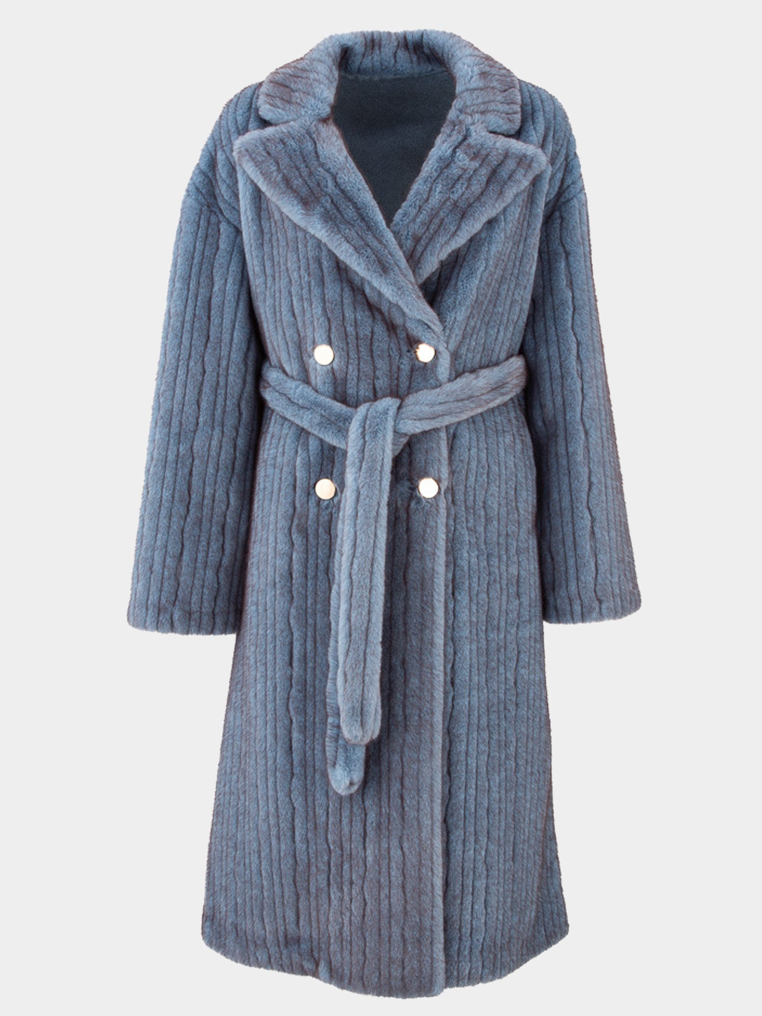 Alexi - Faux fur long coat