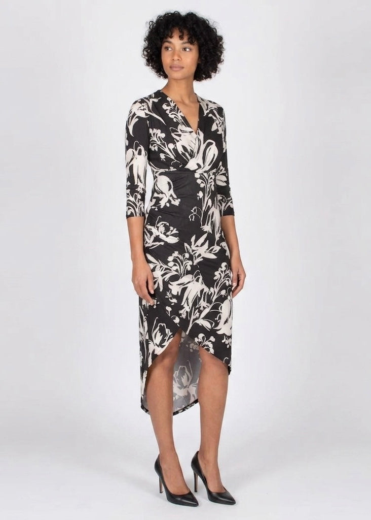 Tayler Printed wrap dress