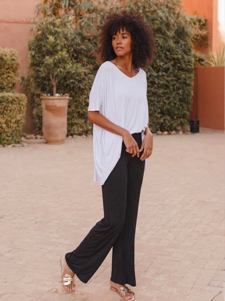 Guax - Stretch palazzo trouser