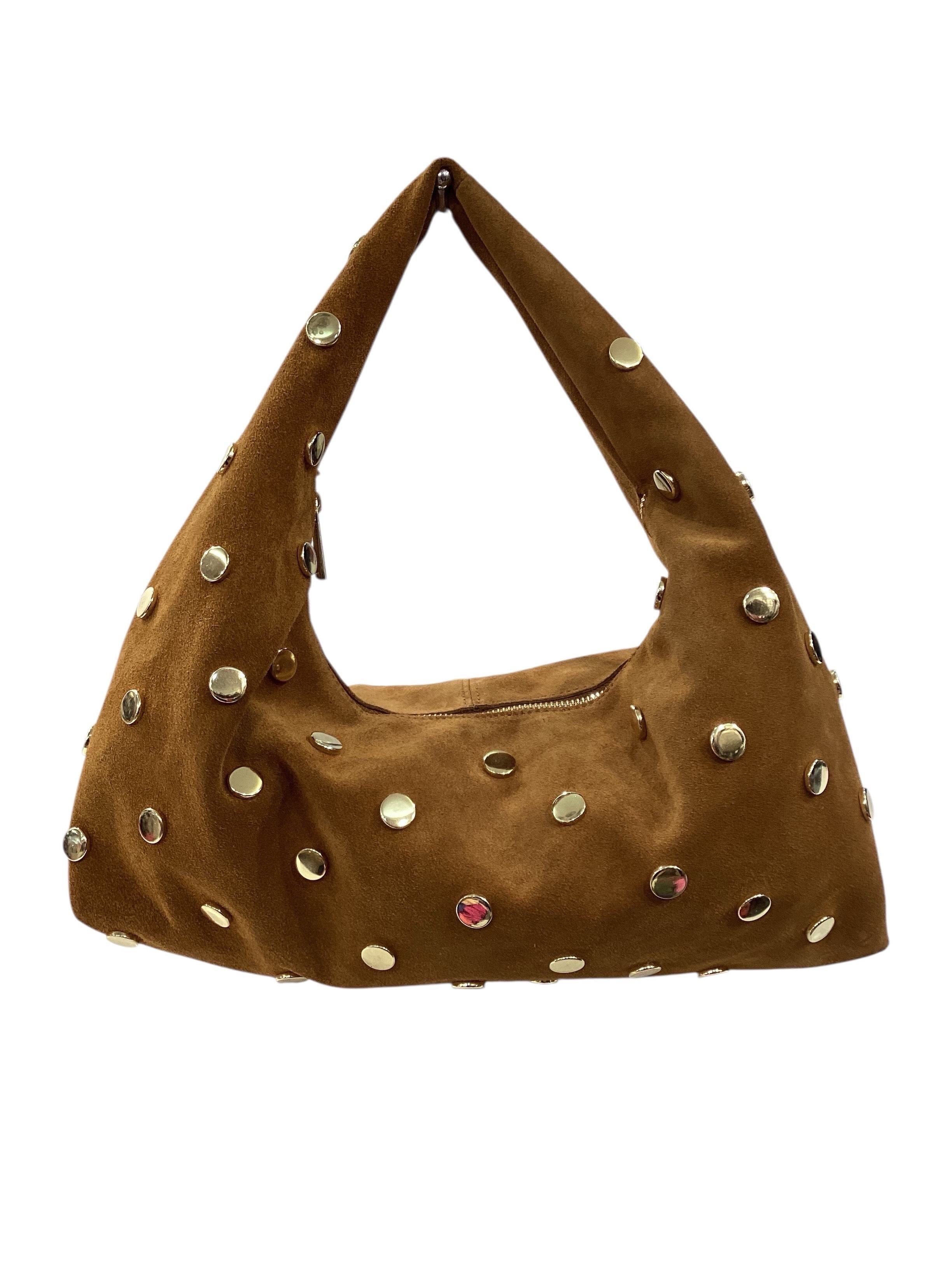 Nerinda - Suede studded bag