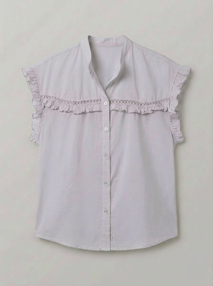 Louise - Cotton voile blouse
