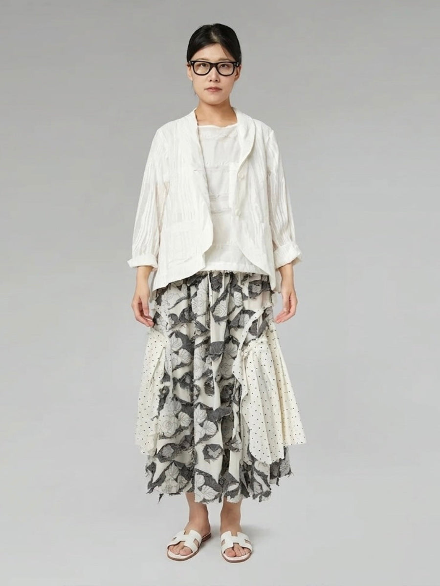 Anne - Patchwork skirt