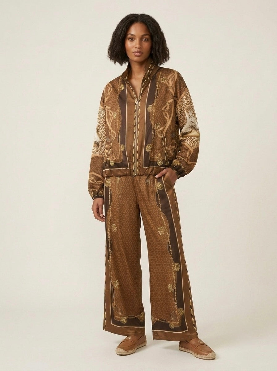 Edith - Printed bomber jacket