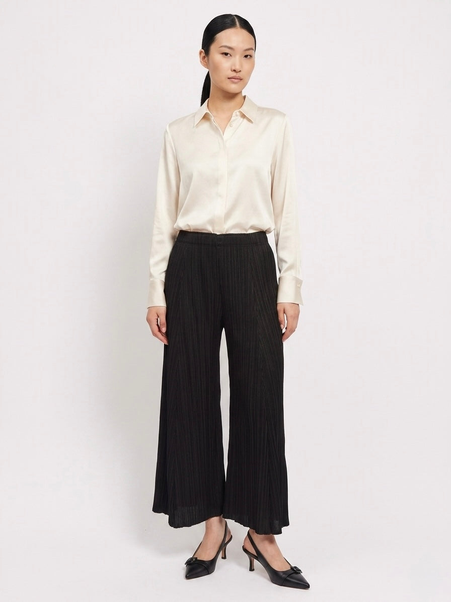 Mikaela Pleated 3/4 trouser